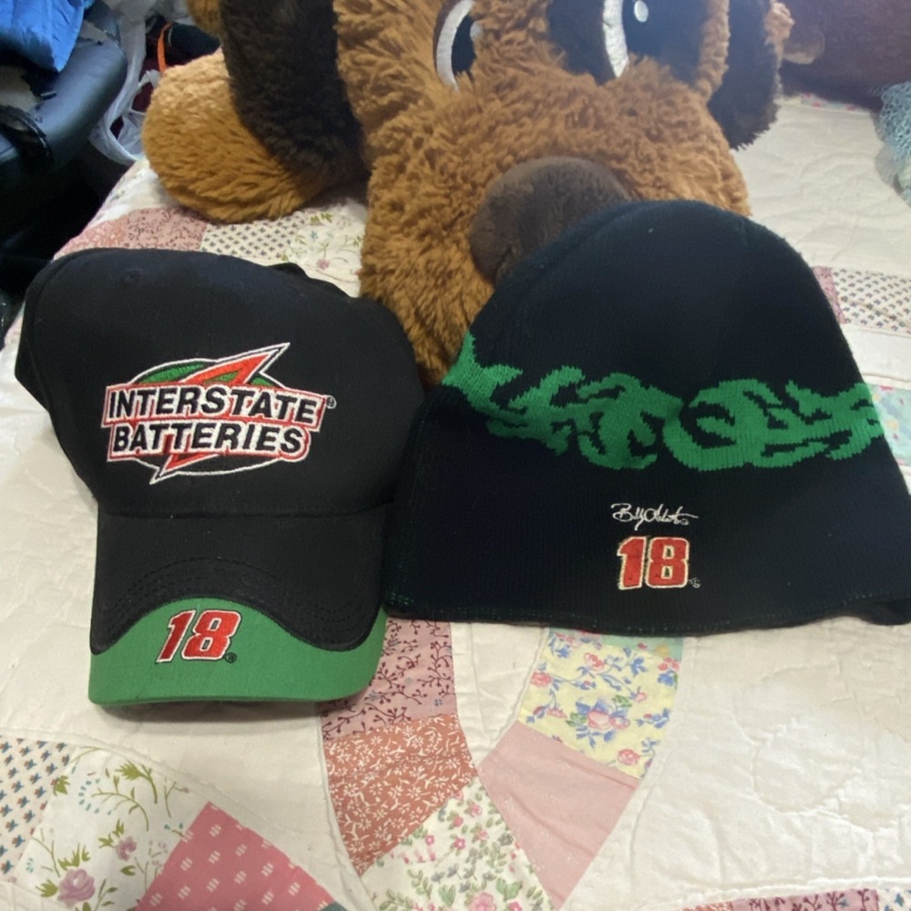 Winner's Circle Chase Authentics NASCAR Cap Beanie Bobby Labonte #18